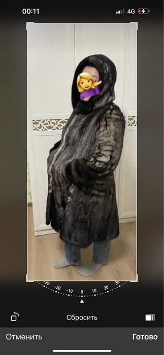 Норковая шуба 46-48р-о