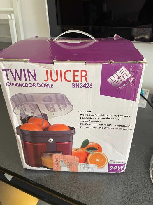 twin juicer storcator fruce automat- NOU- SIGILAT