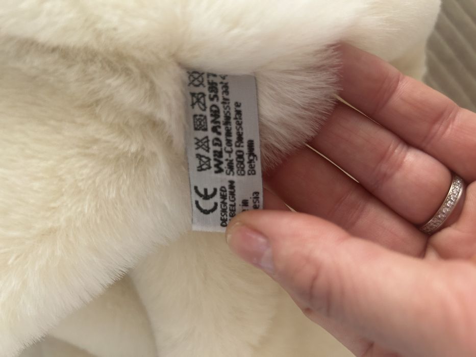 Beanbag deosebit din blanita crem