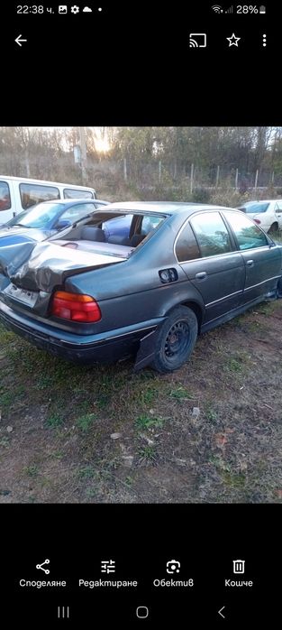 Продавам на части БМВ Е39 2.5ТДС 140кс.