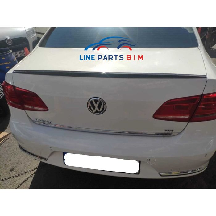 Eleron Portbagaj Lip Codita VW Volkswagen Passat B7 10-15, Negru Lucio