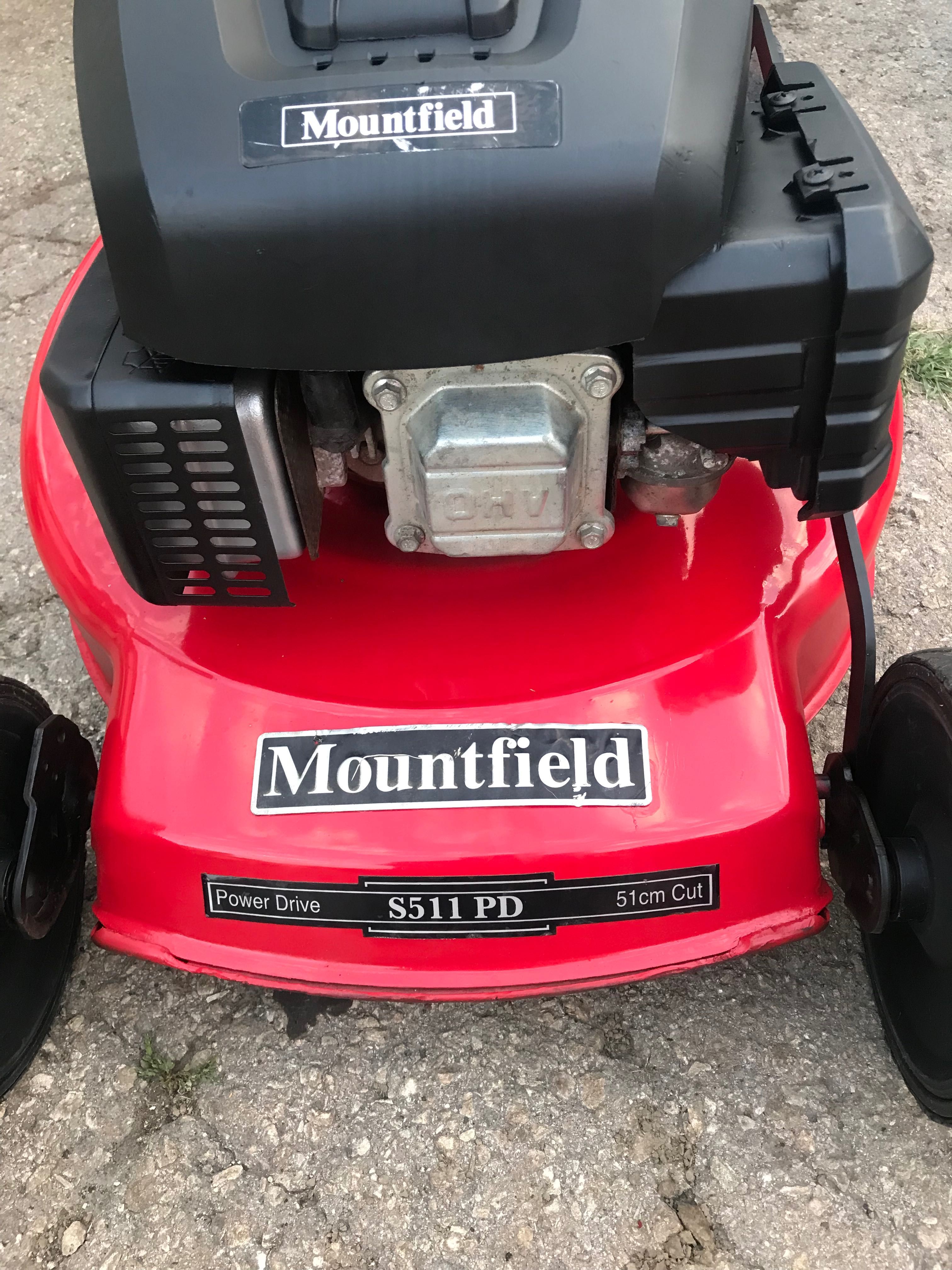 47 Самоходна моторна косачка  Mountfield 5.5 hp +стартер