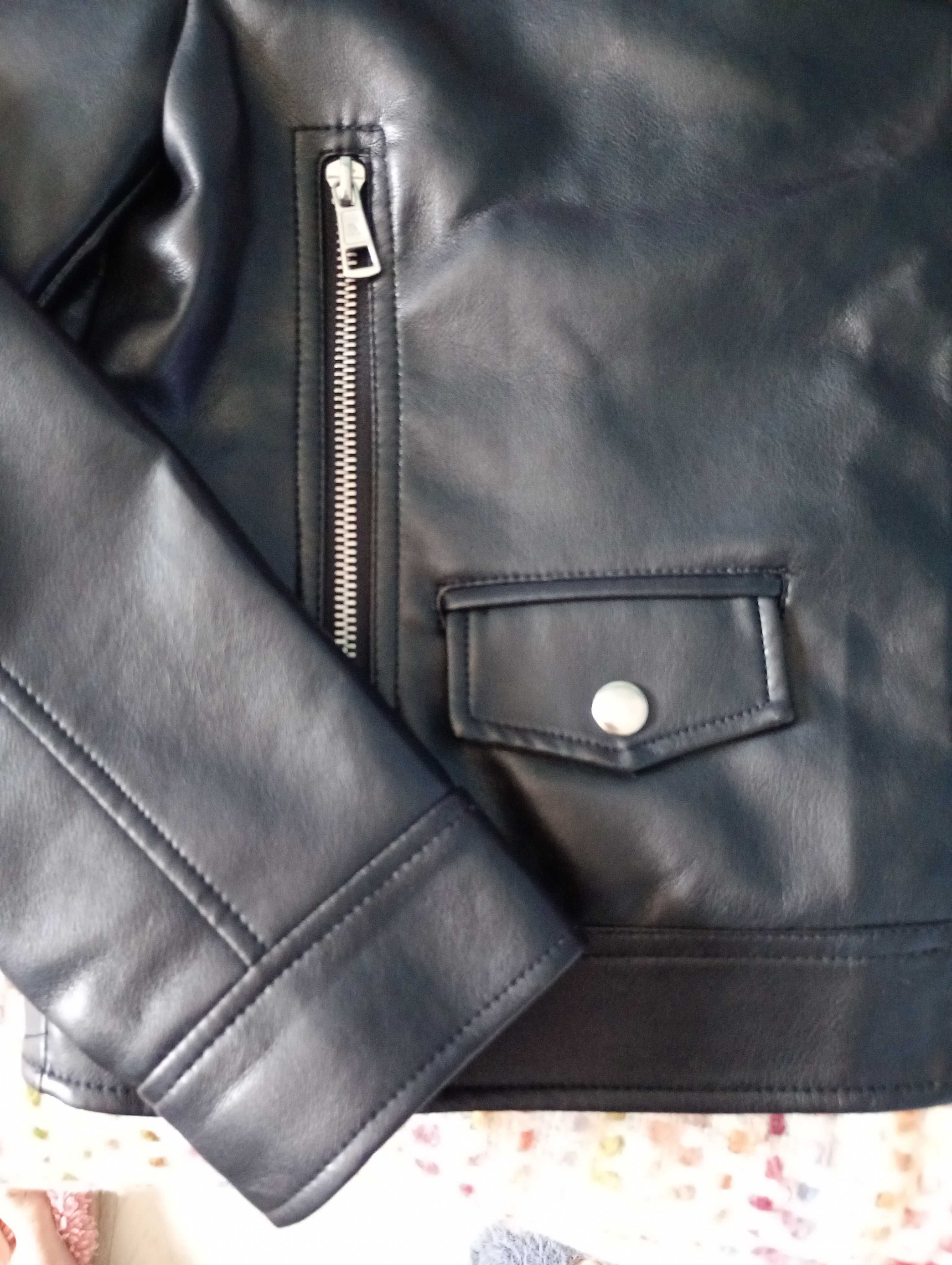 Кожено яке Zara 152 размер
