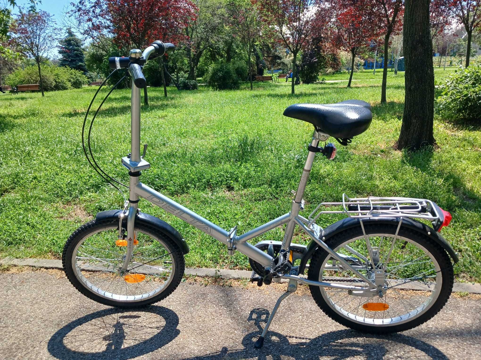 Bicicleta poloneza Delta pliabila