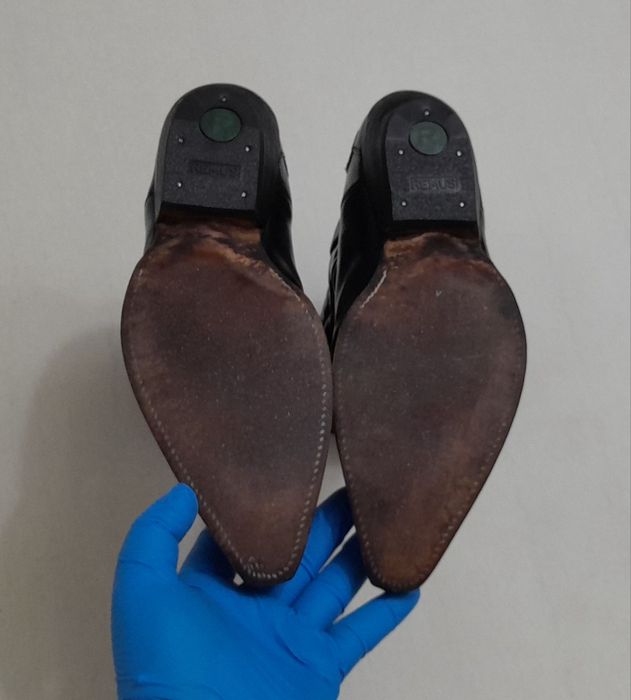 Cizme cowboy Tony Mora, ciocate Western, boots moto piele naturală 42