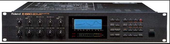 Egalizator Parametric ROLAND E-660 (EQ) Mastering