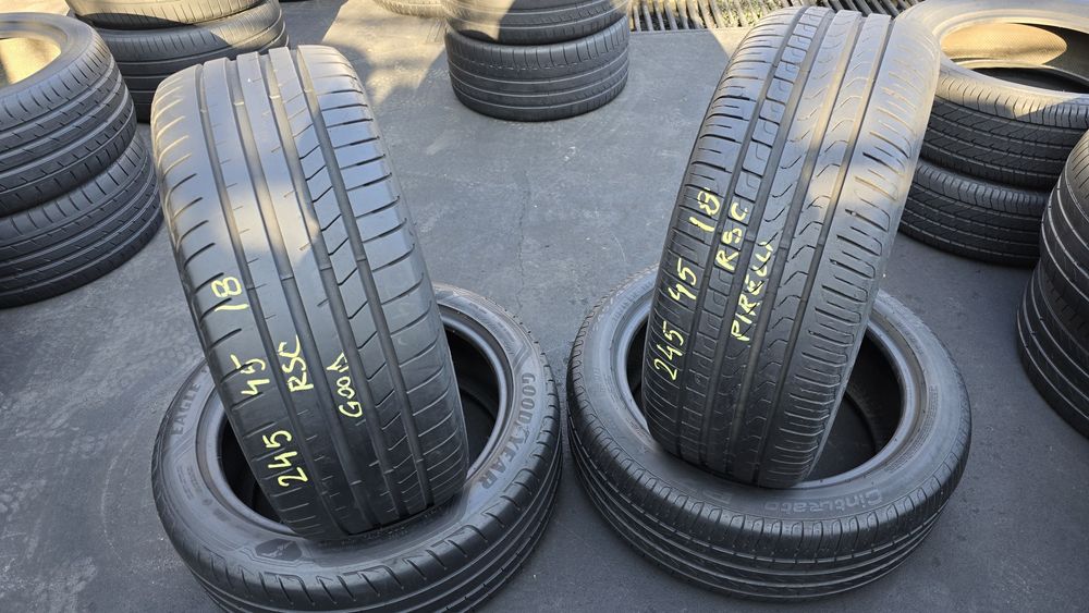 2 anvelope vară RSC 245/45/18 Pirelli