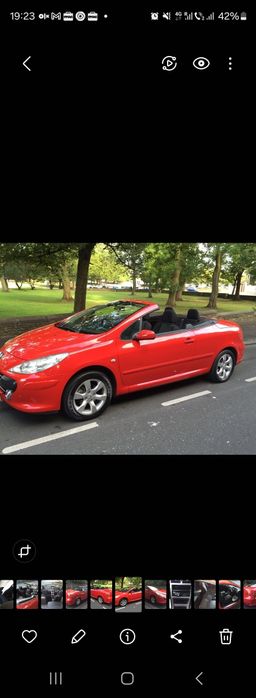 Peugeot 307 CC inmatriculat RO