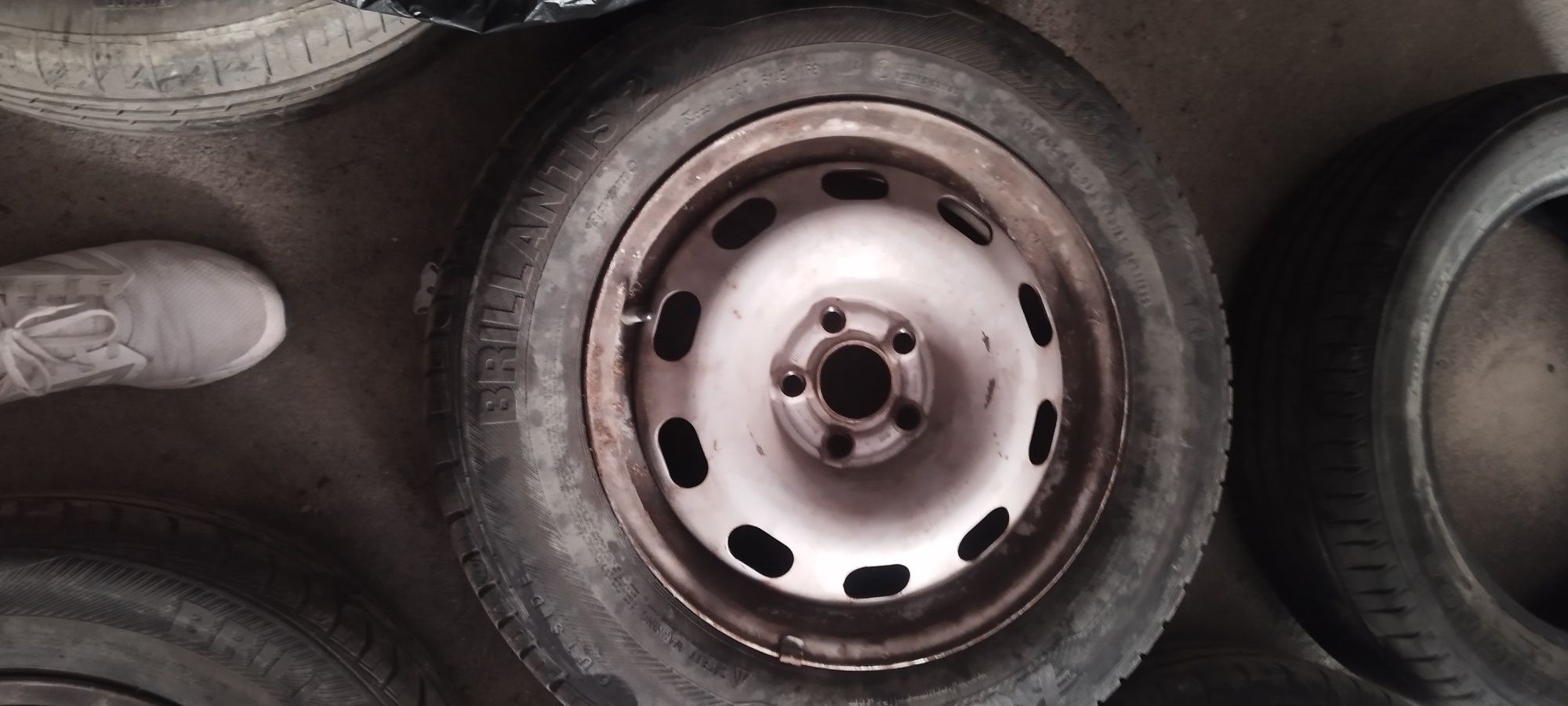 Железни джанти 15" 5x100 за vw, audi, skoda