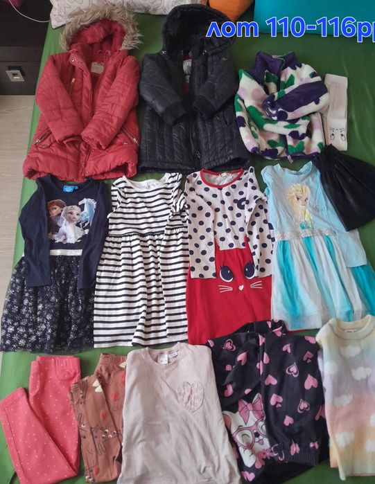 Лот за момиче 110-116рр зима