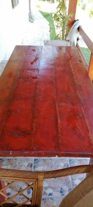 Vand masă din lemn masiv pt. terase sau living