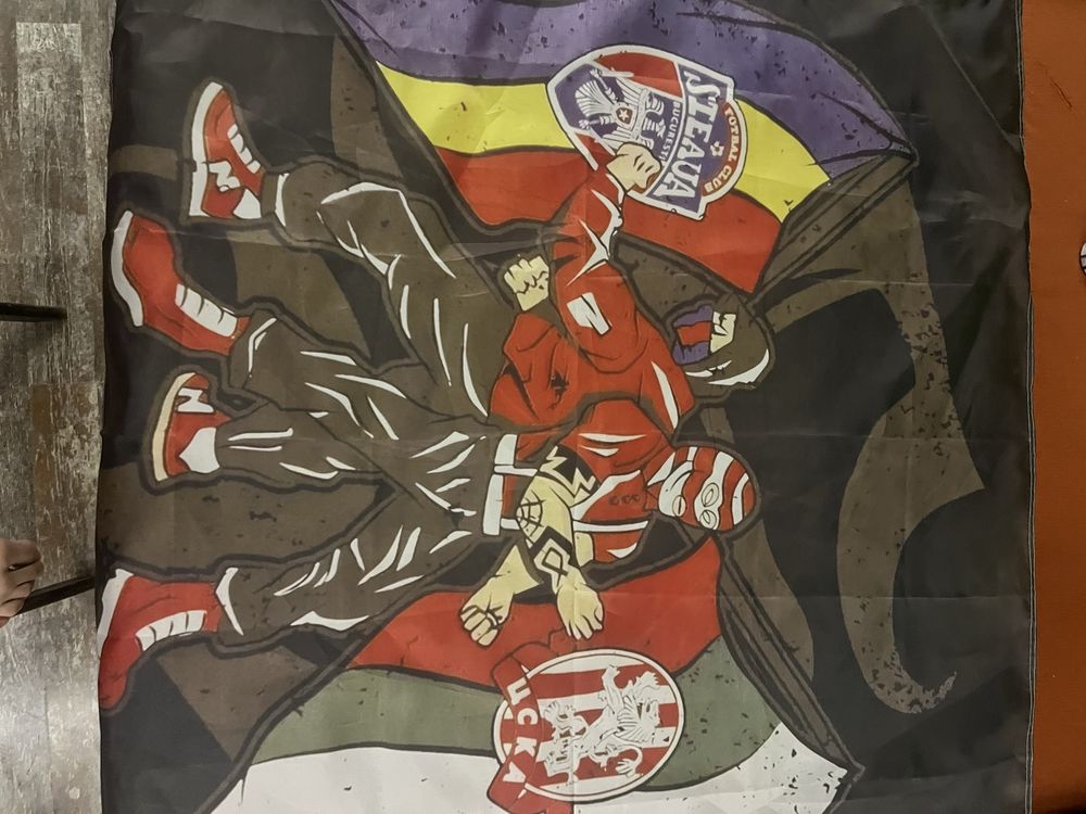 cska ultra flag steauaXcska
