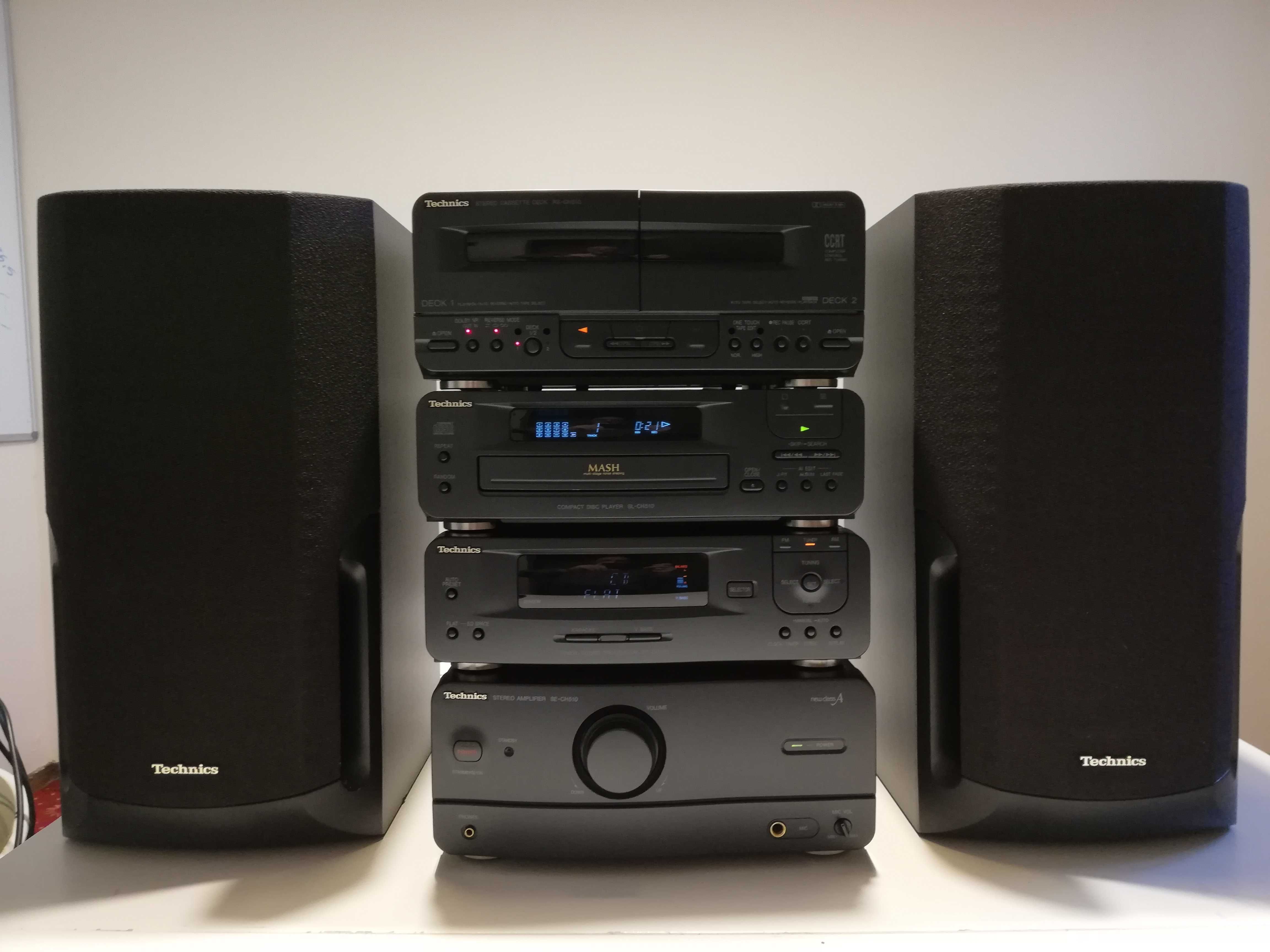 Linie Technics SE/ST/SL/RS/SB -CH510 (CD/MC/Tuner/Amplif/Boxe) - Japan