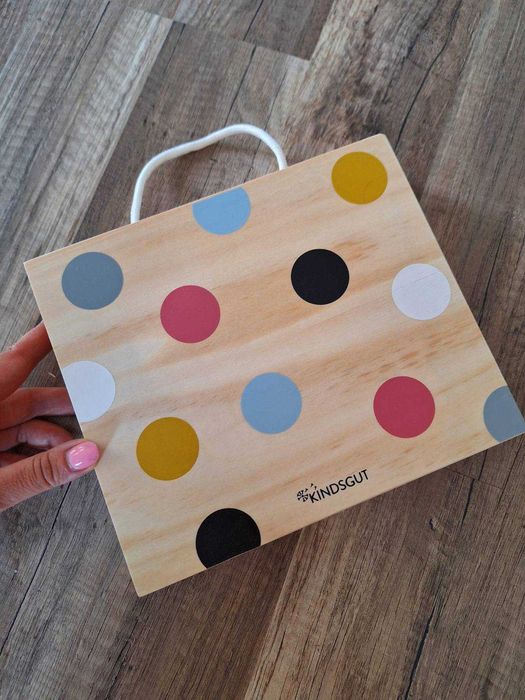 НОВИ дървени играчки - кран, пъзел