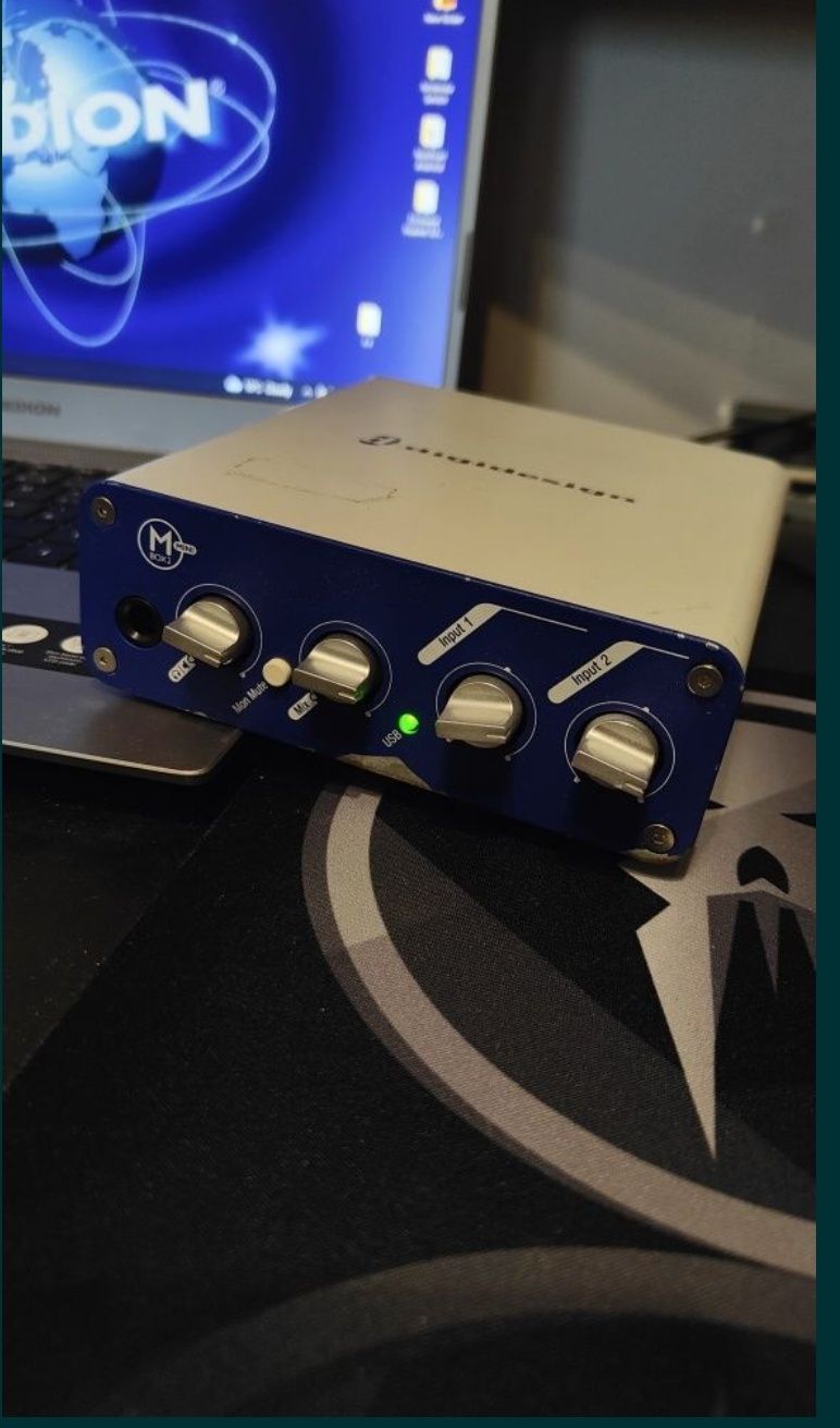 Interfața audio Digidesign Mbox 2 Mini consola mixaj recording phantom