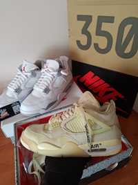 Wts Jordan 4 off white sail