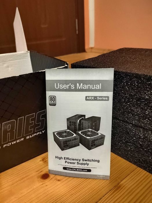 ZALMAN Acrux Series 80plus Platinum Full Modular Power Supply 1200W