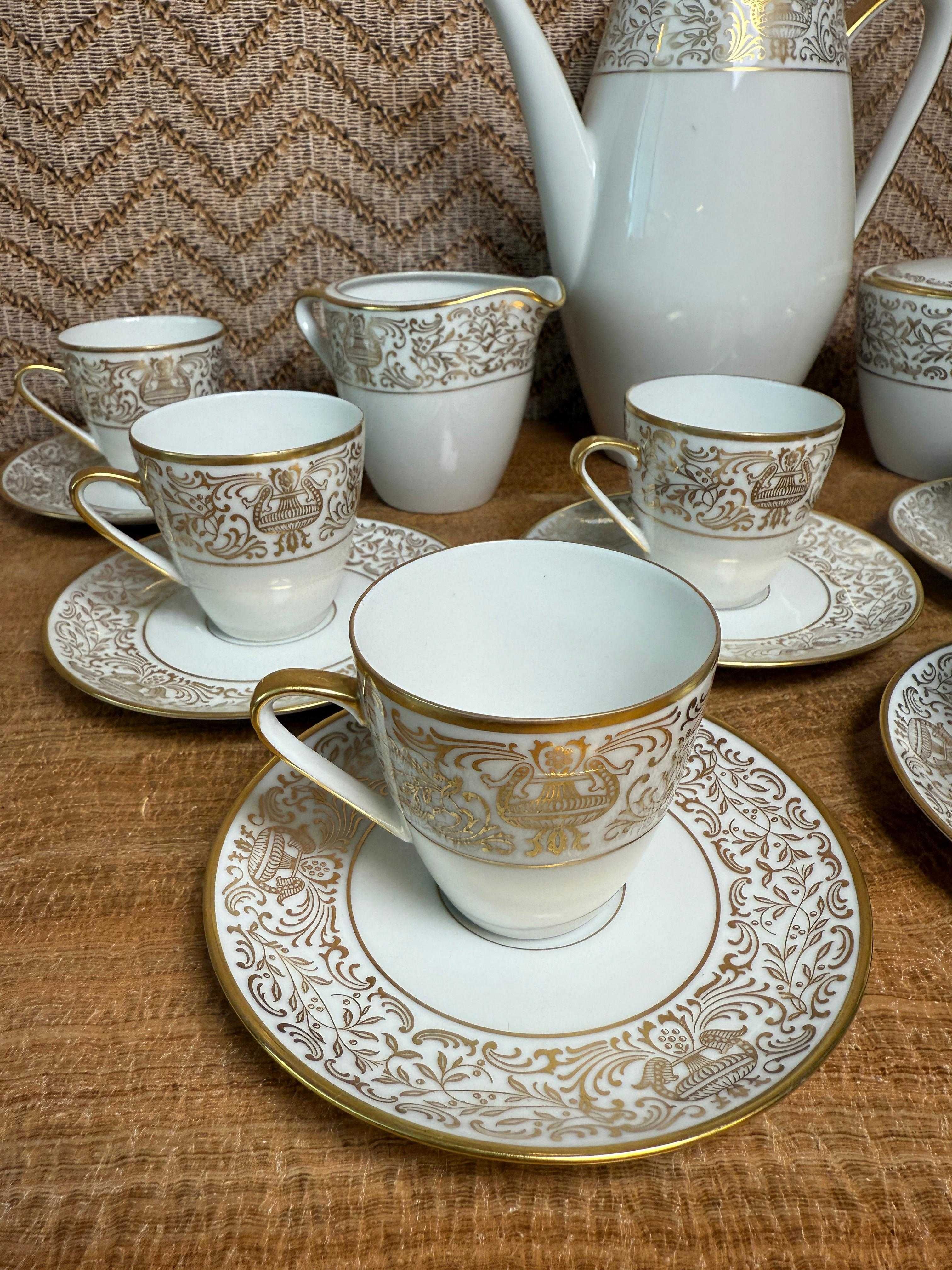 Set ceai și cafea din porțelan fin Bavaria