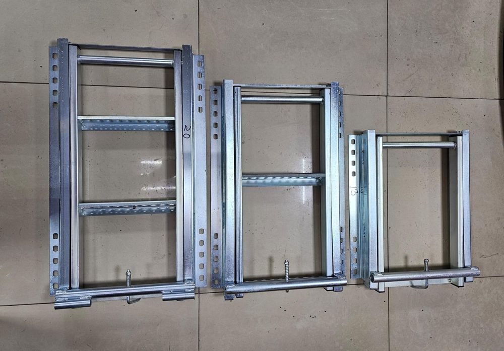 Лесница выдвижная на грузовые автомобили Газель 5 тонник Фатон