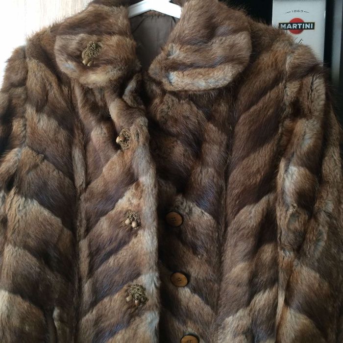 Шикозно палто от норки