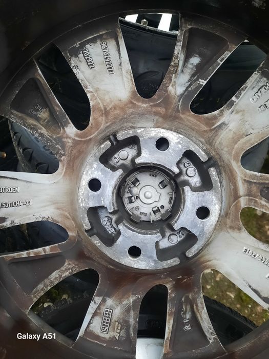 Ляти джанти с гуми за Ситроен.4×108,17цола