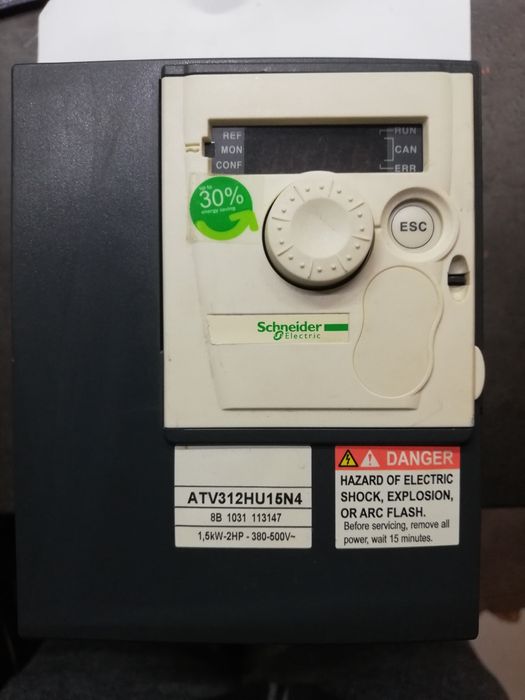 Convertizor frecventa trifazic 1.5kW..Schneider . 380v...500v