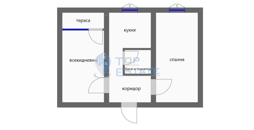 Продава се Двустаен апартамент в Дряново - 54 кв.м за 493 €/кв.м - Снимка #9