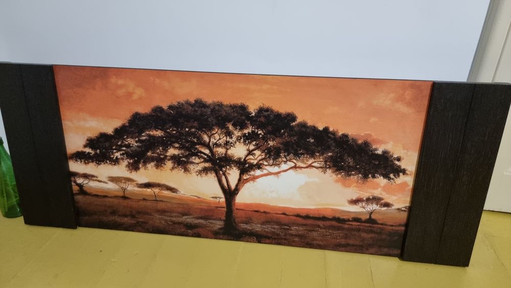 Tablou deosebit, pictura lemn