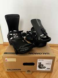 Legături pentru snowboard Salomon Rhythm Black M