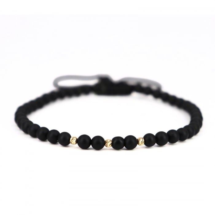 Brățără de Aur cu 3 Biruțe de 14 K