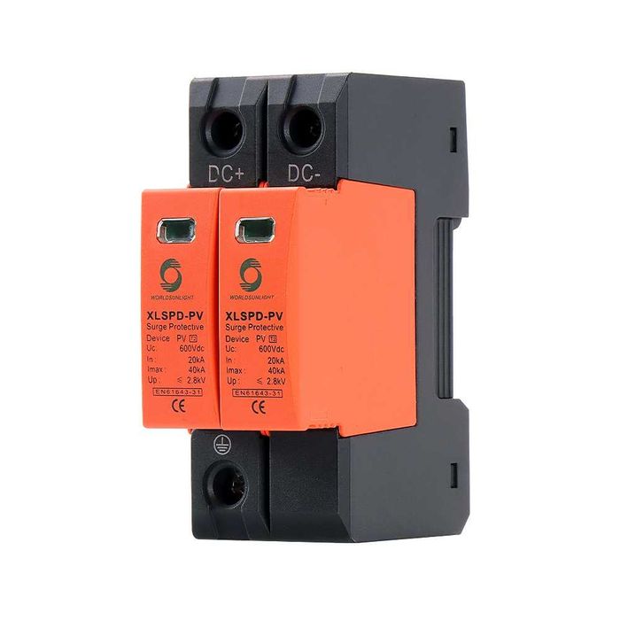 DC защита от мълния арестор за соларна система Катоден Мълниезащита