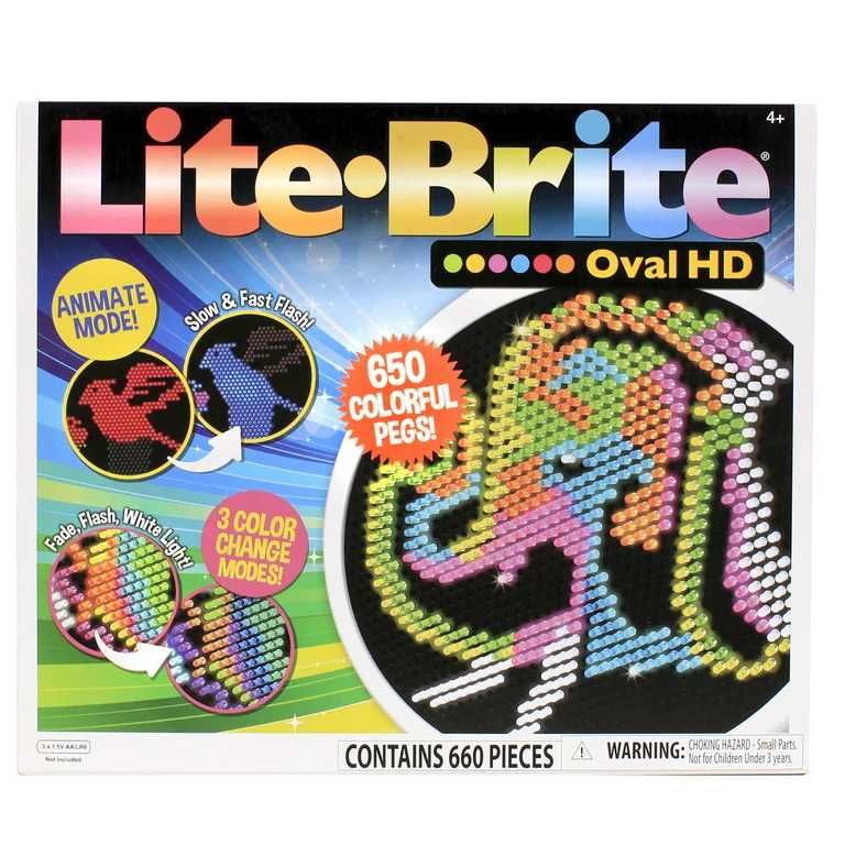 Lite-Brite, свети ярко, набор, Америка