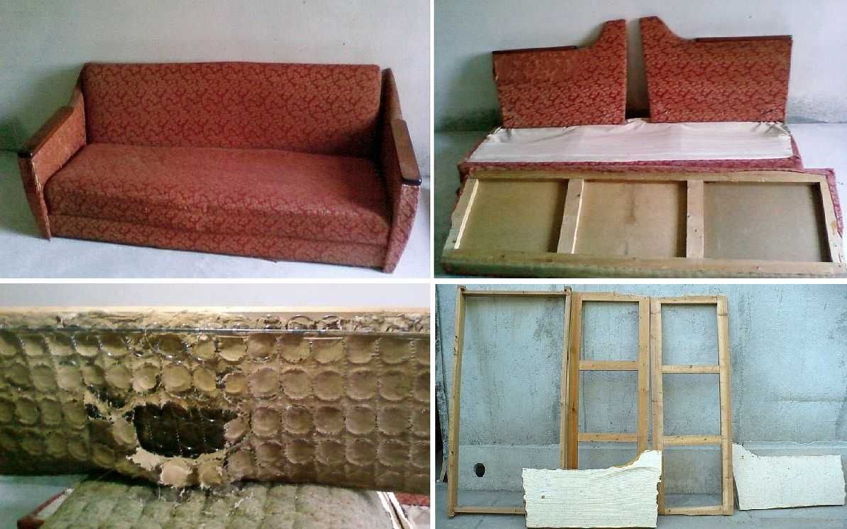 Eski divan va kreslolarni ta'mirlaymiz / Ремонтируем старую мебель и