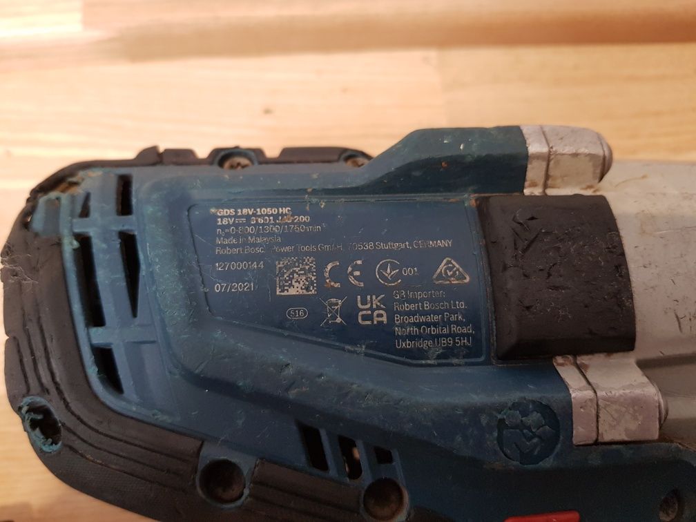 Bosch GDS 18V-1050 HC impact 1050Nm 3/4 s8 adaptor la 1/2