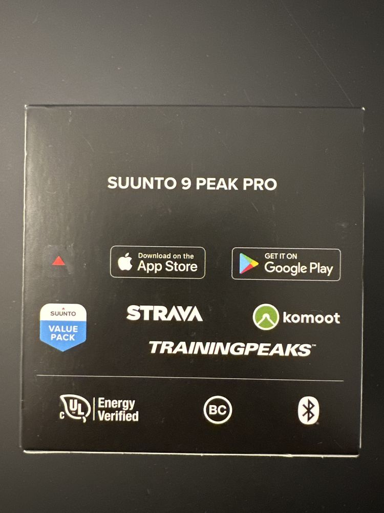 Ceas sport Suunto 9 Peak PRO All Black model 2023 Nou Sigilat