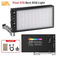 Pixel-G1s 12W Bi-Color LED Mini RGB Video Camera Light 2500K-8500K