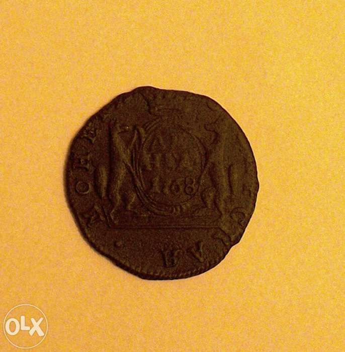 Денга 1768 года Сибирская монета