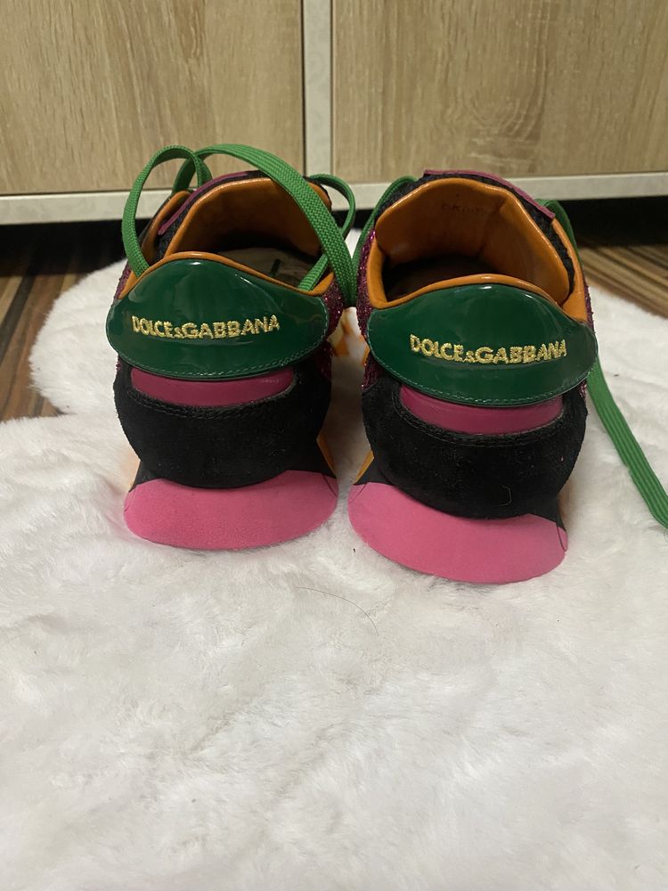 Sneakers /adidasi Dolce&Gabbana Capri glitter originali