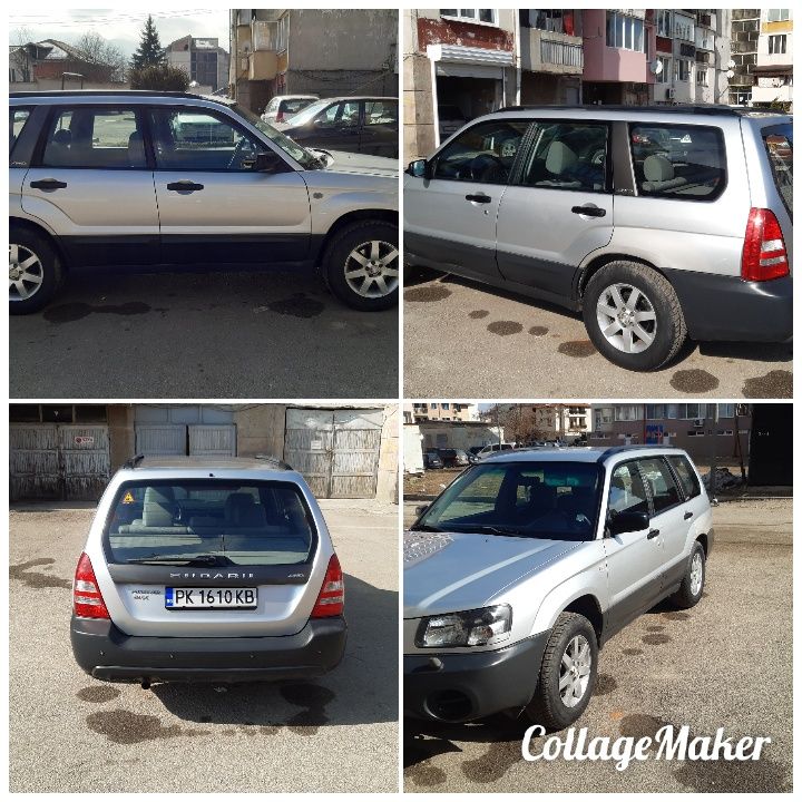 Subaru forester 2X 125к.с. 146000км. Гаражна