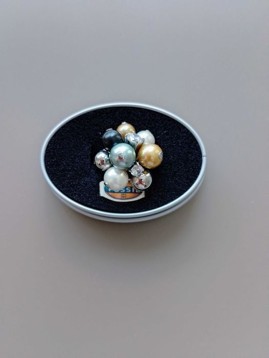 Fossil  vintage пръстен от стомана