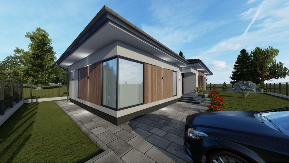 Casa parter la rosu , Satu Nou de Jos