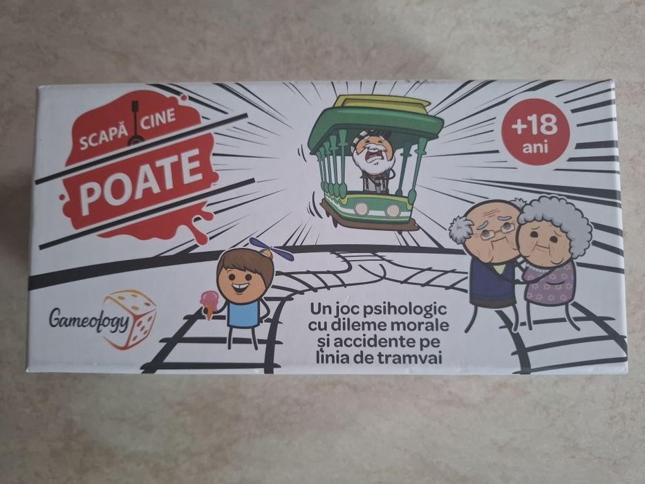 Joc de societate "Scapa cine poate"