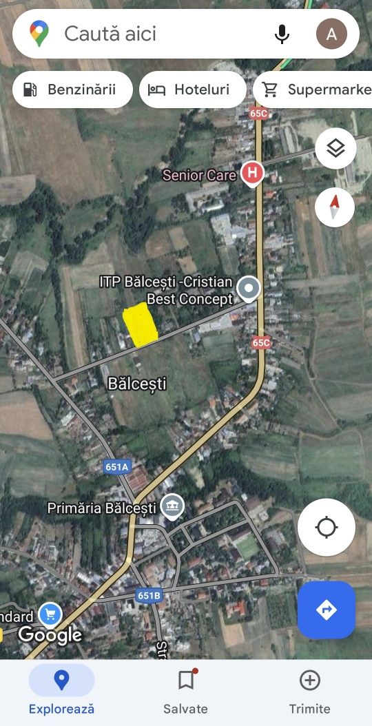 Teren de vânzare
