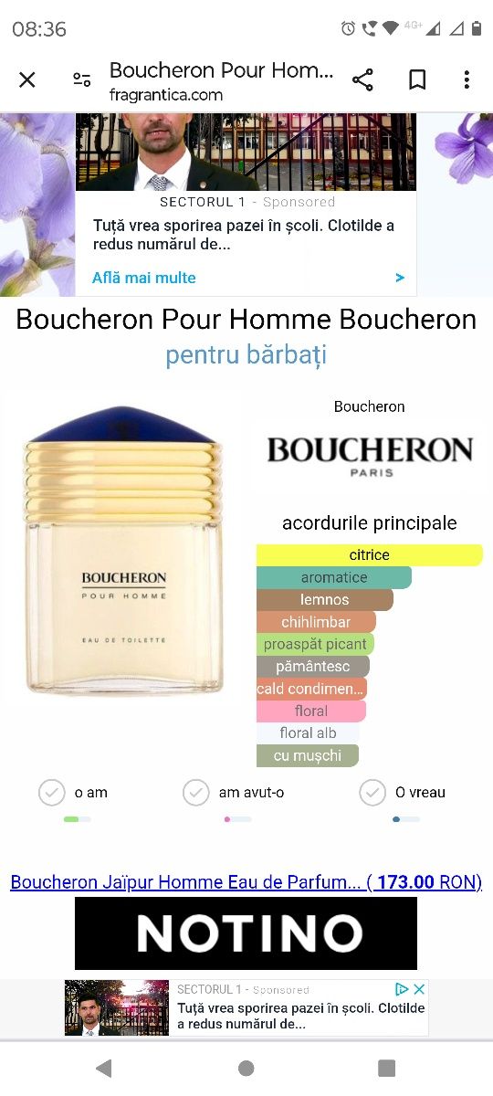 Parfum Travel Bucheron pour homme