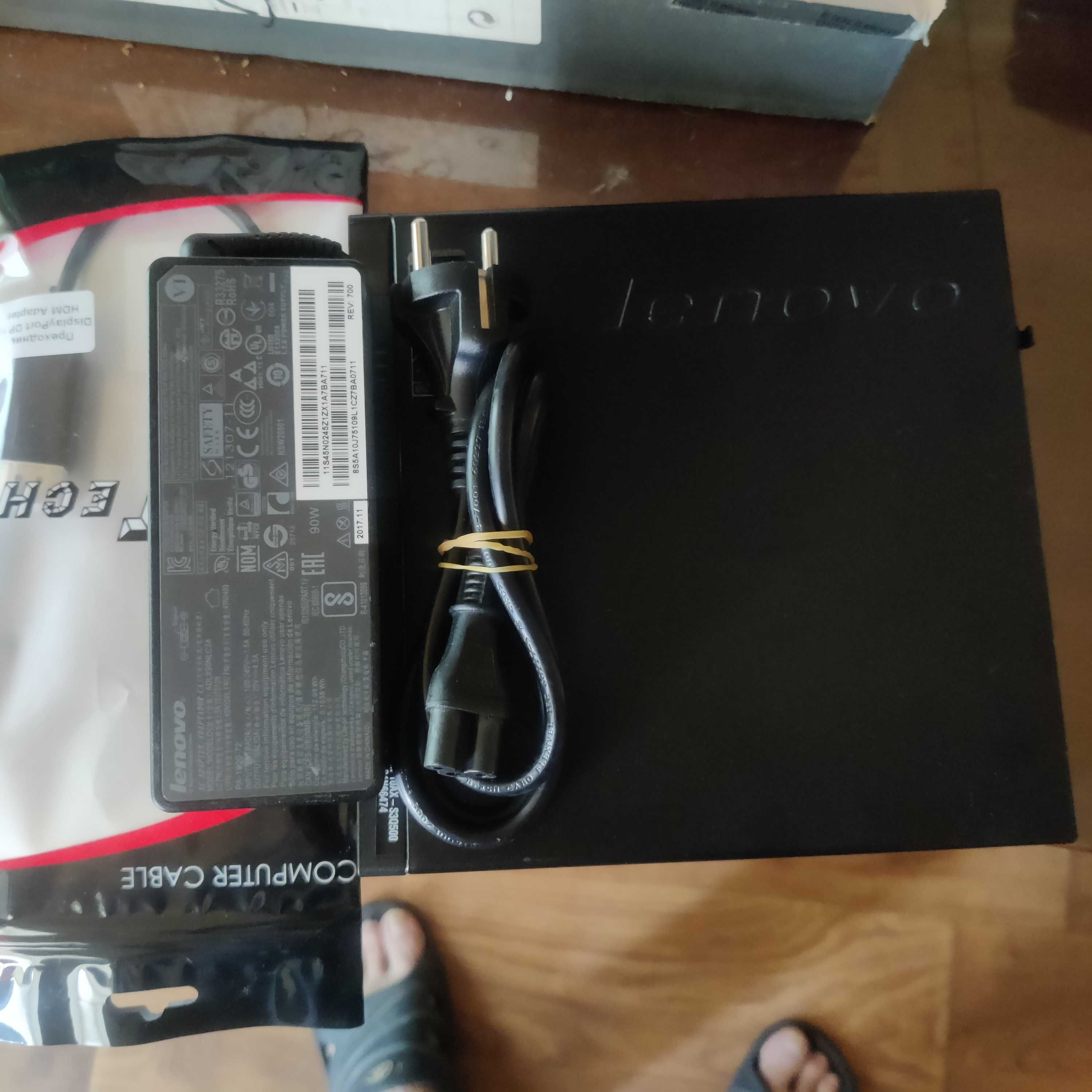 Мини компютър Lenovo M73 Tiny i3 4330T, 8 GB RAM, 256GB sata SSD