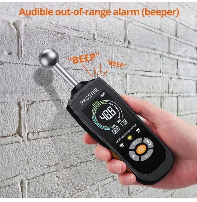 Umidimetru inductiv sferic Proster, adâncime de analiză 20-40 mm, umid