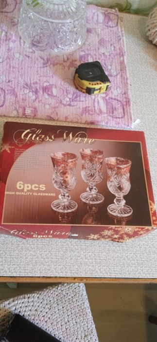 Рюмки новые стекло смотрите фото