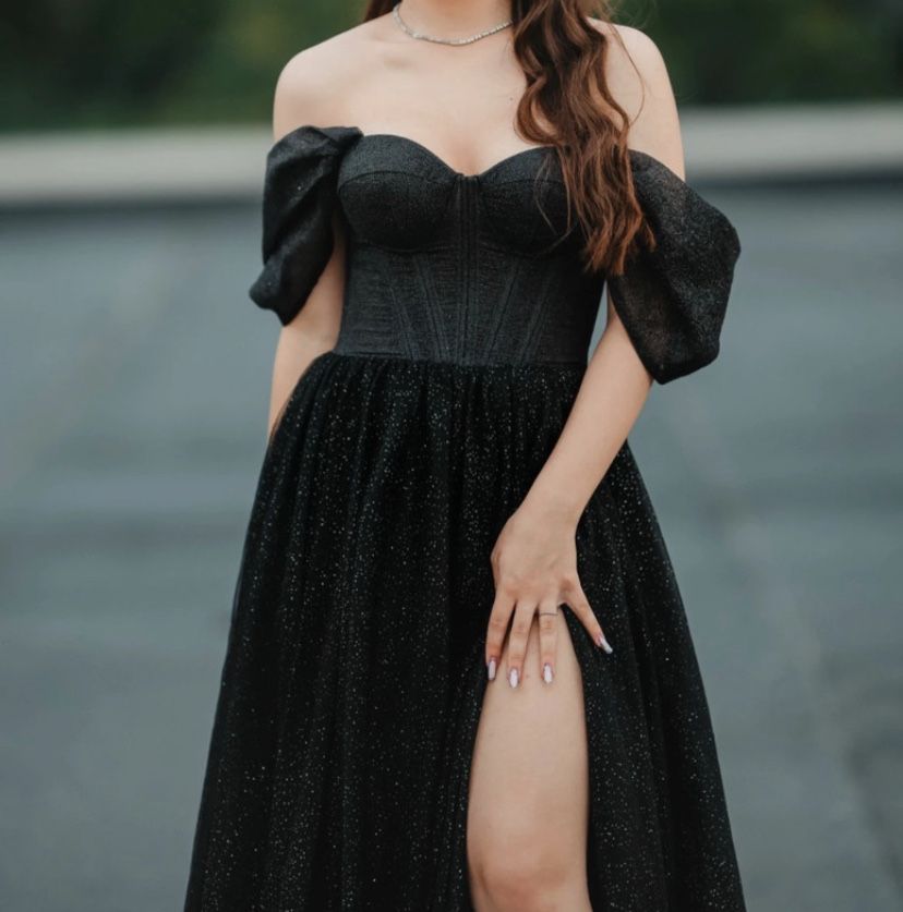 Rochie Superbă Eveniment Banchet cu Sclipici și Corset