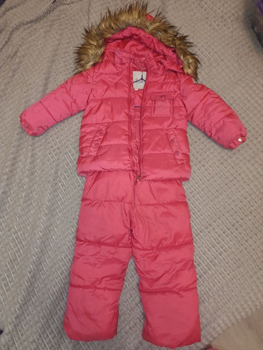 Детский зимний комбинезон на девочку