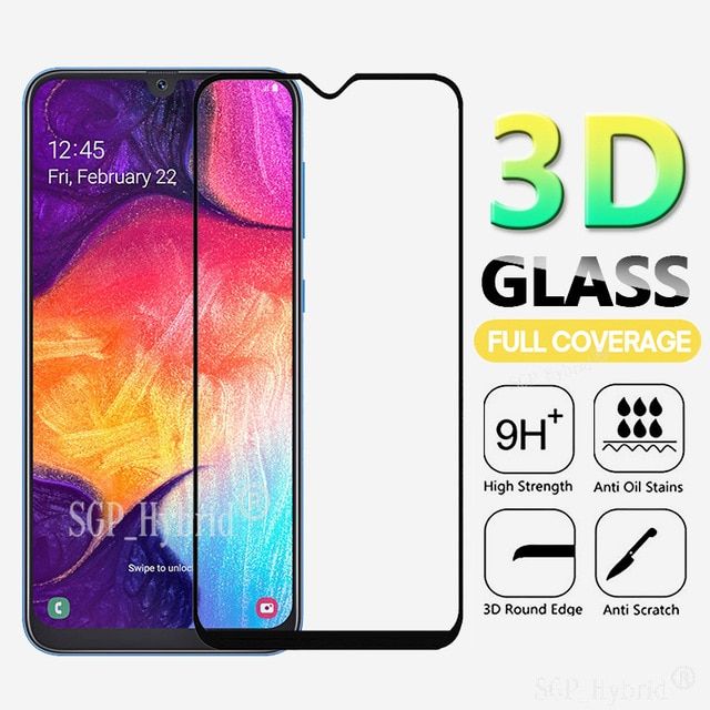 Samsung A10/A20E/A40 - Folie Sticla Tempered Glass Curbata 9D 9H